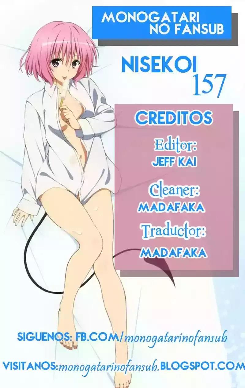 Nisekoi Capítulo 157 en Línea - página 1