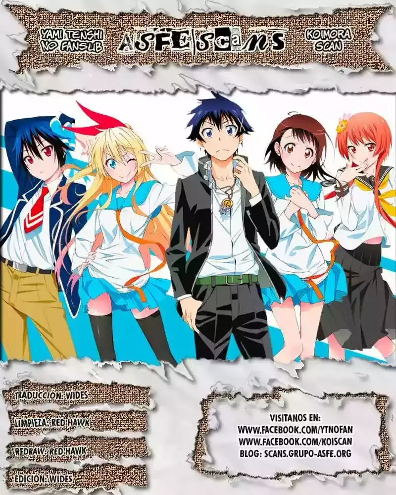 Nisekoi Capítulo 159 en Línea - página 1