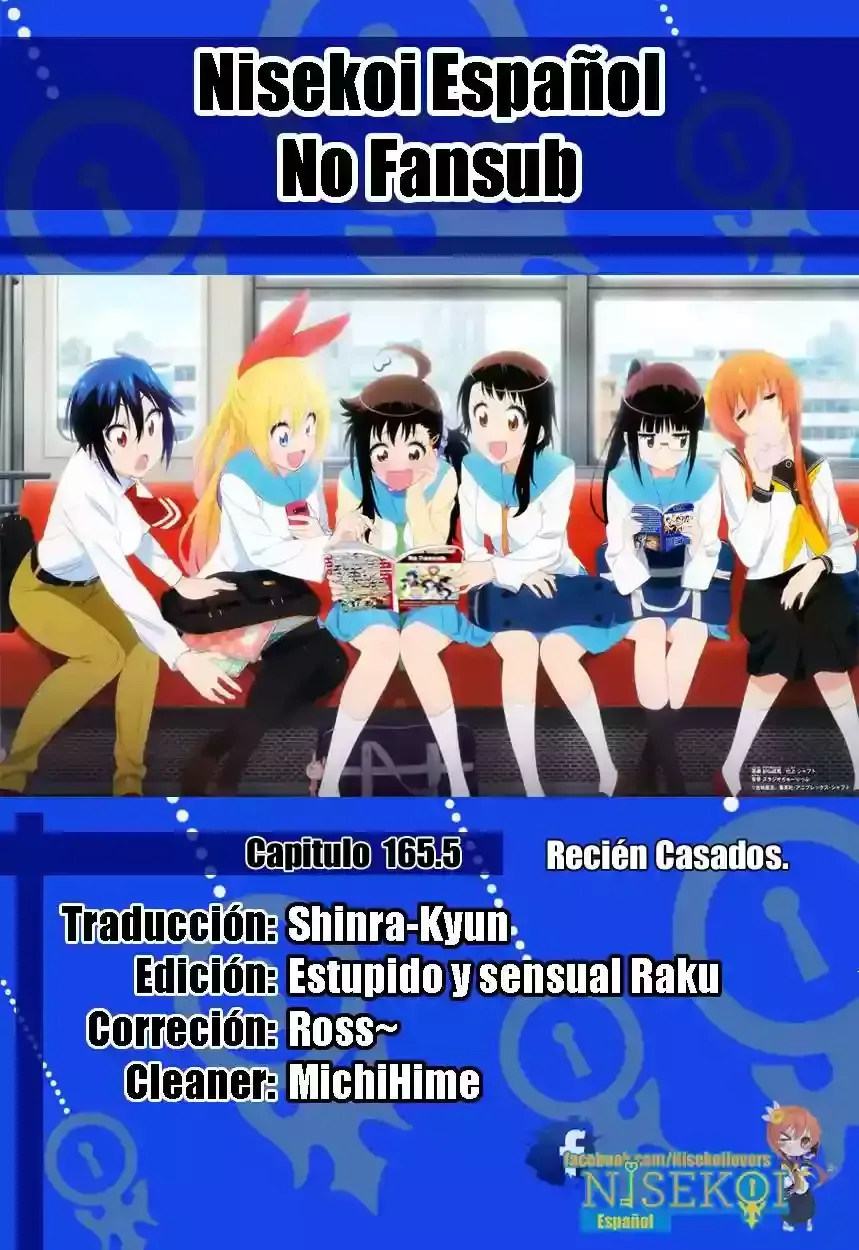 Nisekoi Capítulo 165.05 en Línea - página 1