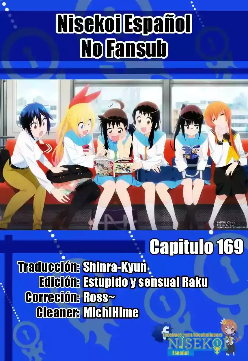Nisekoi Capítulo 169 en Línea - página 1