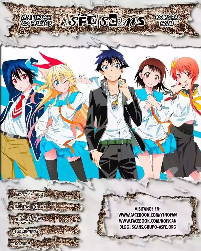 Nisekoi Capítulo 172 en Línea - página 1