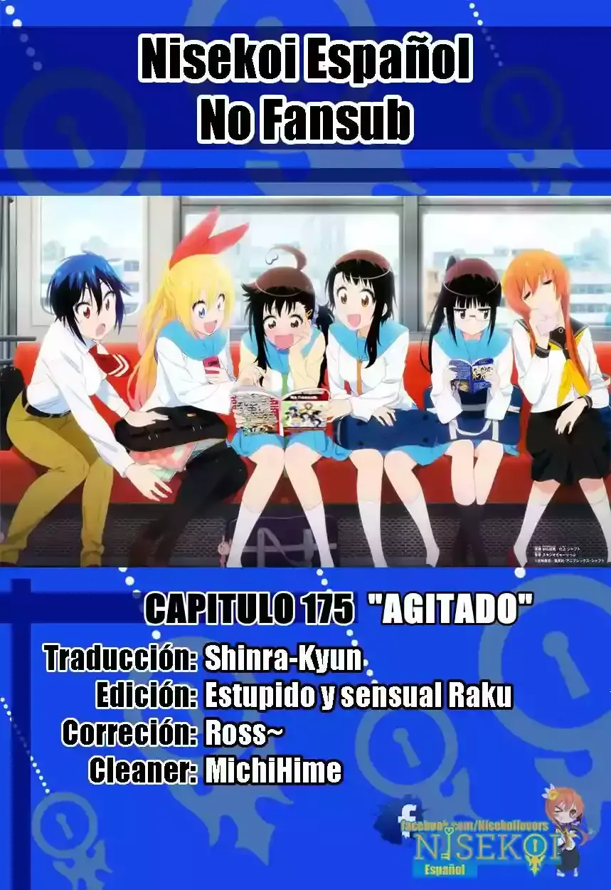 Nisekoi Capítulo 175 en Línea - página 1