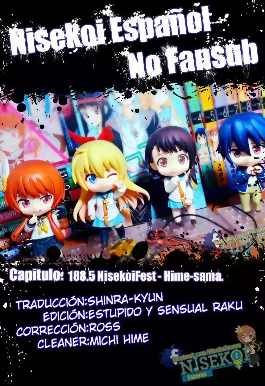 Nisekoi Capítulo 188.05 en Línea - página 1