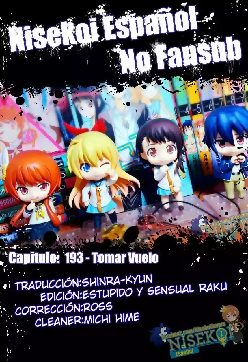 Nisekoi Capítulo 193 en Línea - página 1