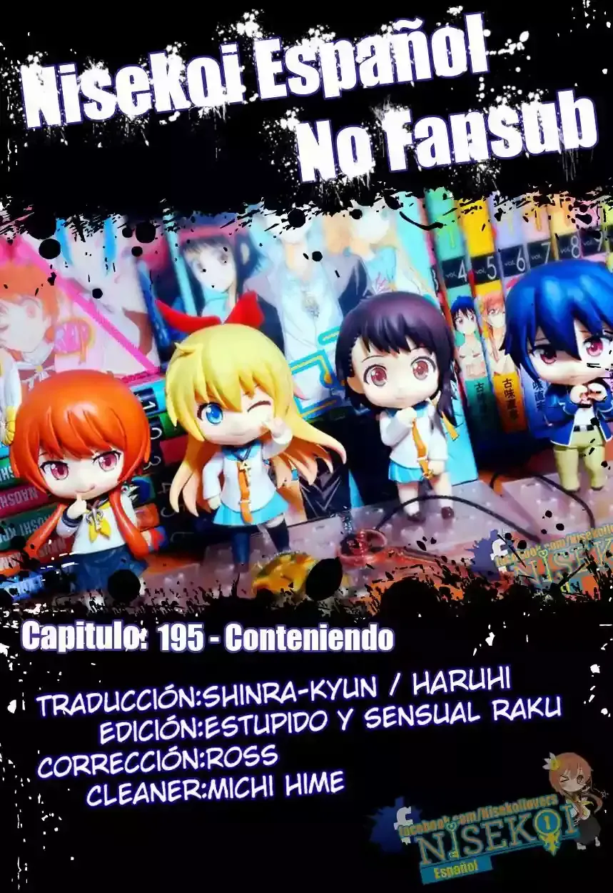 Nisekoi Capítulo 195 en Línea - página 1