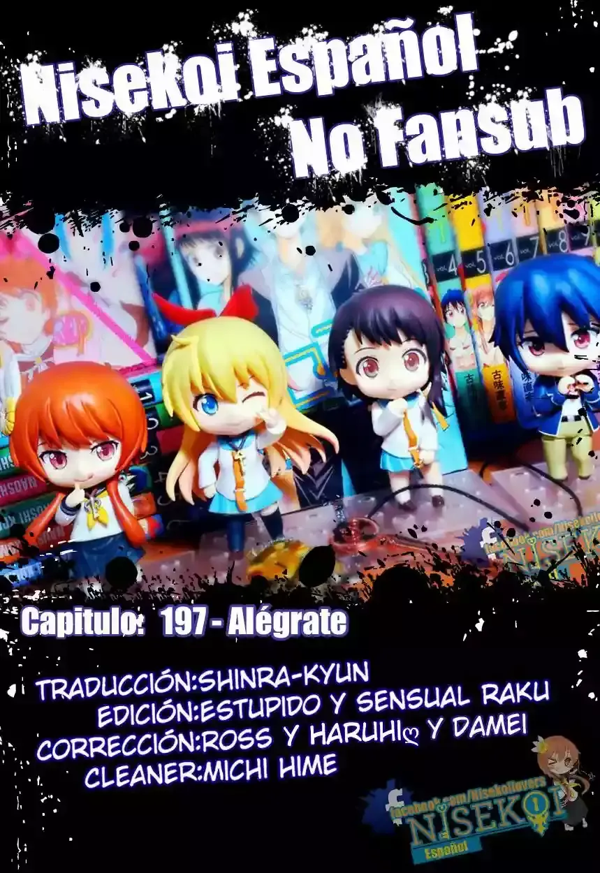 Nisekoi Capítulo 197 en Línea - página 1