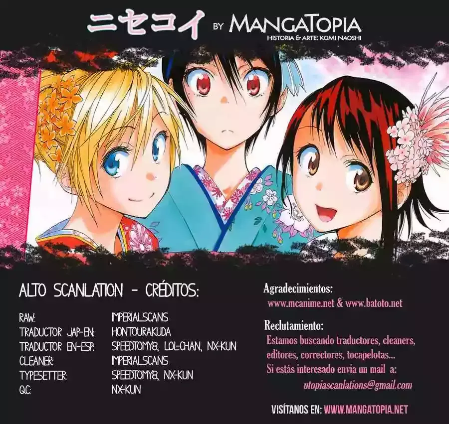 Nisekoi Capítulo 20 en Línea - página 1