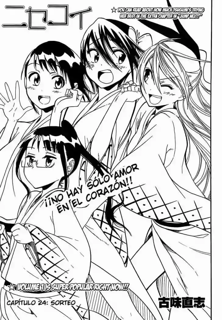 Nisekoi Capítulo 24 en Línea - página 1