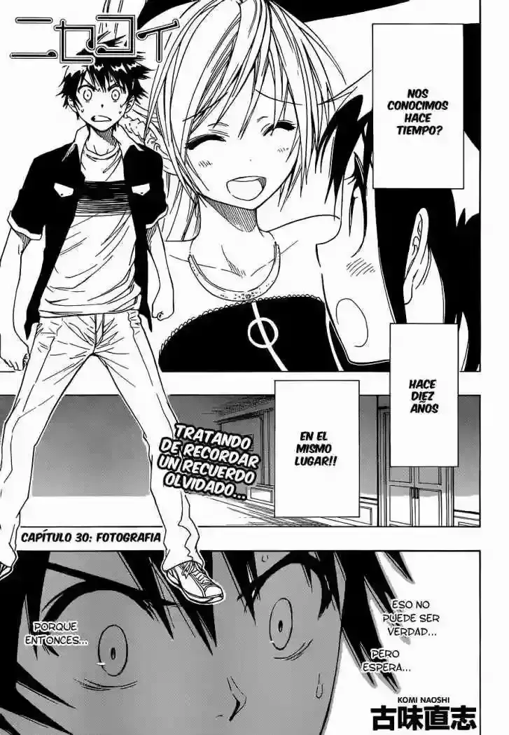 Nisekoi Capítulo 30 en Línea - página 1