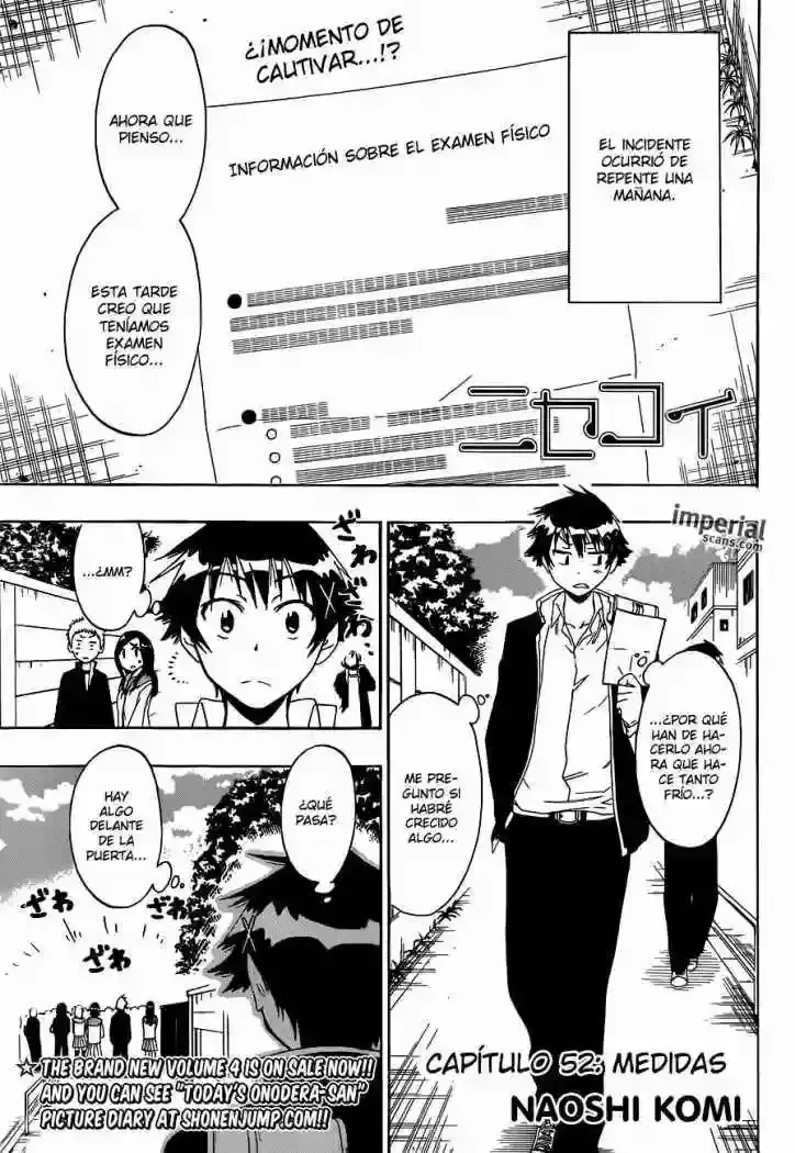 Nisekoi Capítulo 52 en Línea - página 1