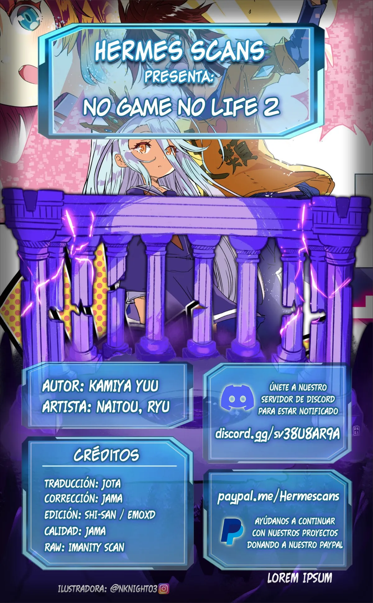 No Game No Life Parte 2 Capítulo 4 en Línea - página 1