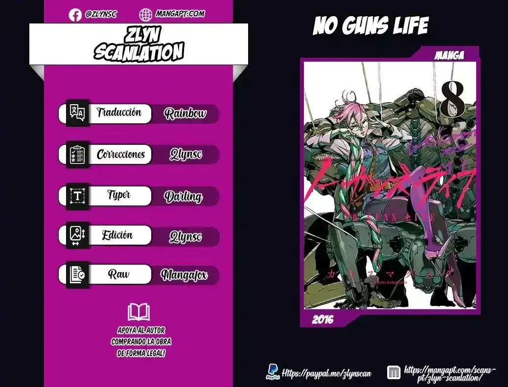 No Guns Life Capítulo 50 en Línea - página 1
