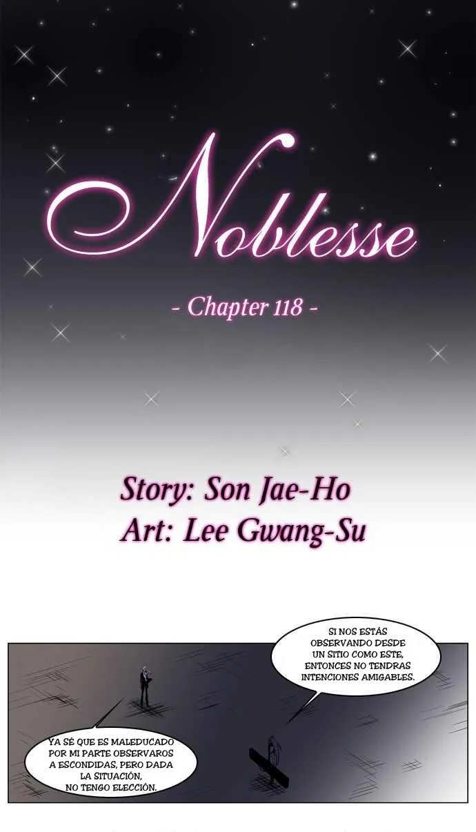 Noblesse Capítulo 118 en Línea - página 1