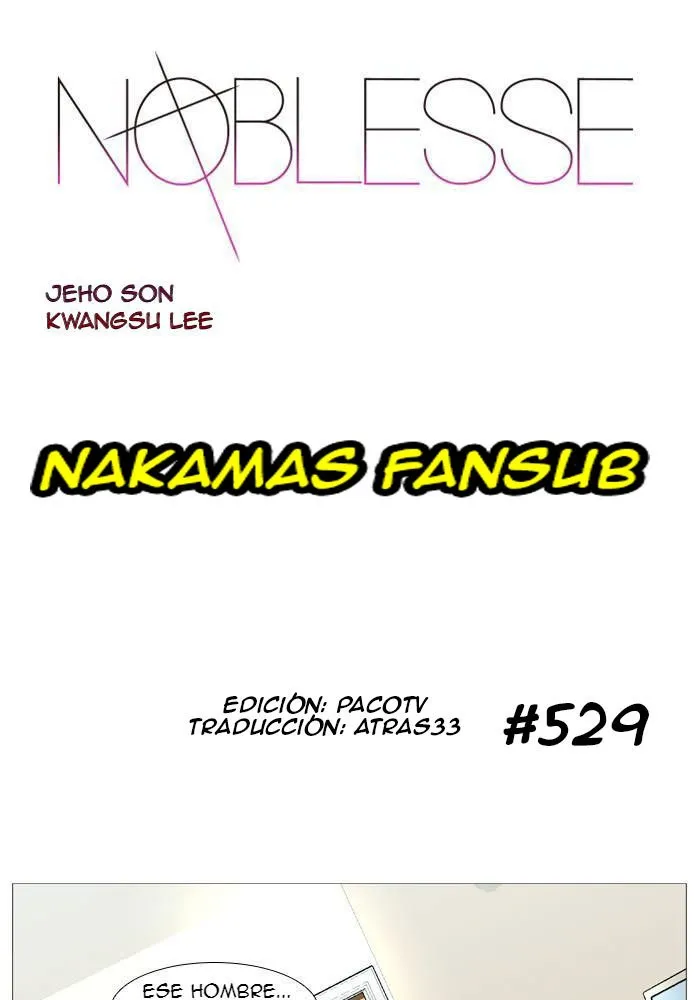 Noblesse Capítulo 529 en Línea - página 1