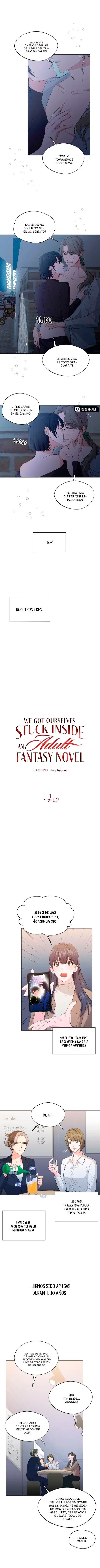 Nos quedamos atrapadas dentro de una novela de fantasía para adultos Capítulo 1 en Línea - página 2