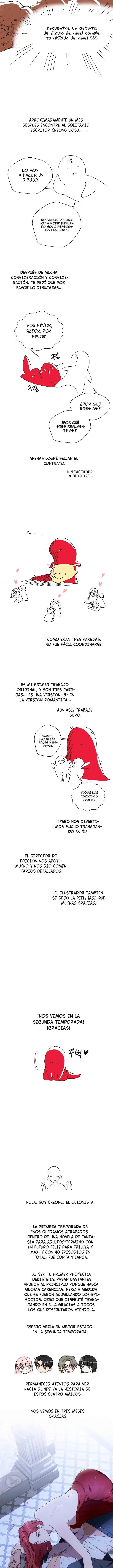 Nos quedamos atrapadas dentro de una novela de fantasía para adultos Capítulo 40.5 en Línea - página 2