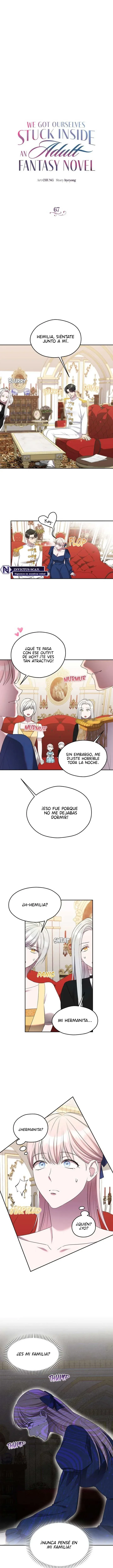 Nos quedamos atrapadas dentro de una novela de fantasía para adultos Capítulo 67 en Línea - página 1