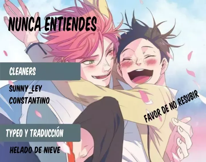 Nunca Entiendes Capítulo 1.1 en Línea - página 1