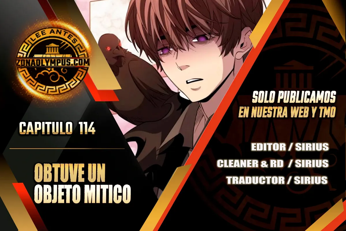 Obtuve un Objeto Mítico Capítulo 114 en Línea - página 1