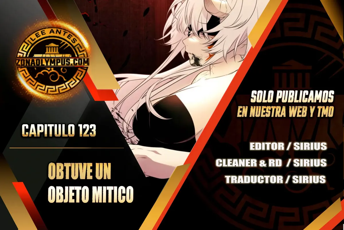 Obtuve un Objeto Mítico Capítulo 123 en Línea - página 1