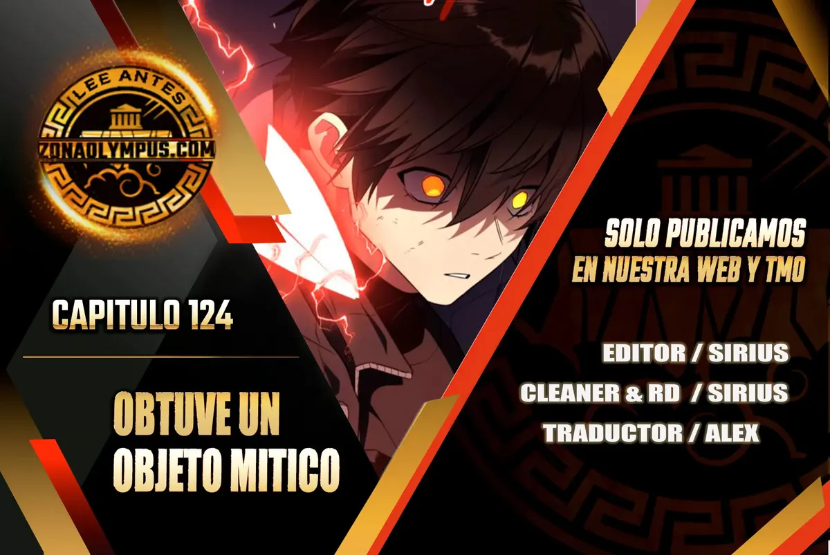 Obtuve un Objeto Mítico Capítulo 124 en Línea - página 1