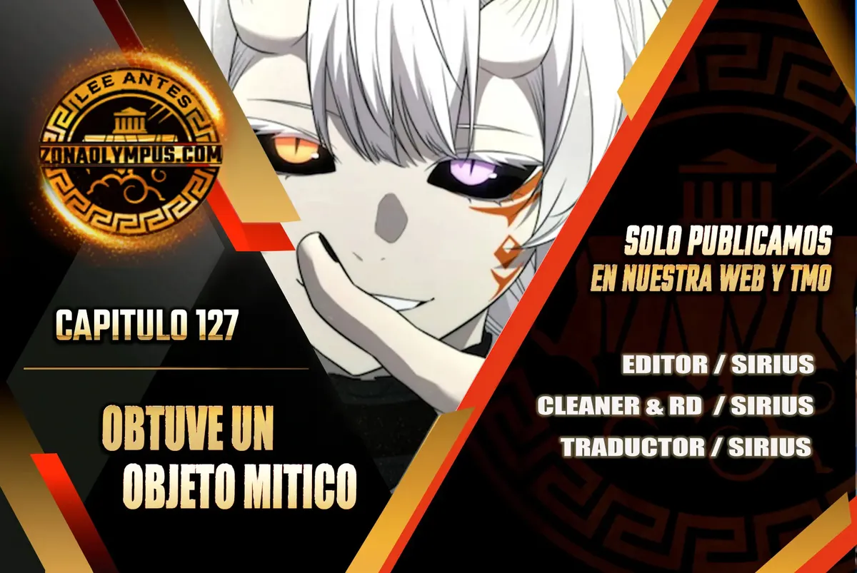 Obtuve un Objeto Mítico Capítulo 127 en Línea - página 1