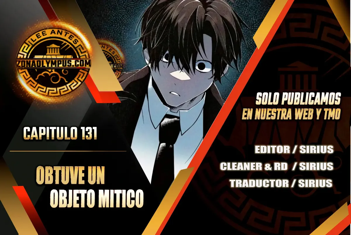 Obtuve un Objeto Mítico Capítulo 131 en Línea - página 1