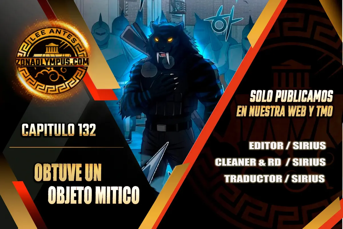 Obtuve un Objeto Mítico Capítulo 132 en Línea - página 1
