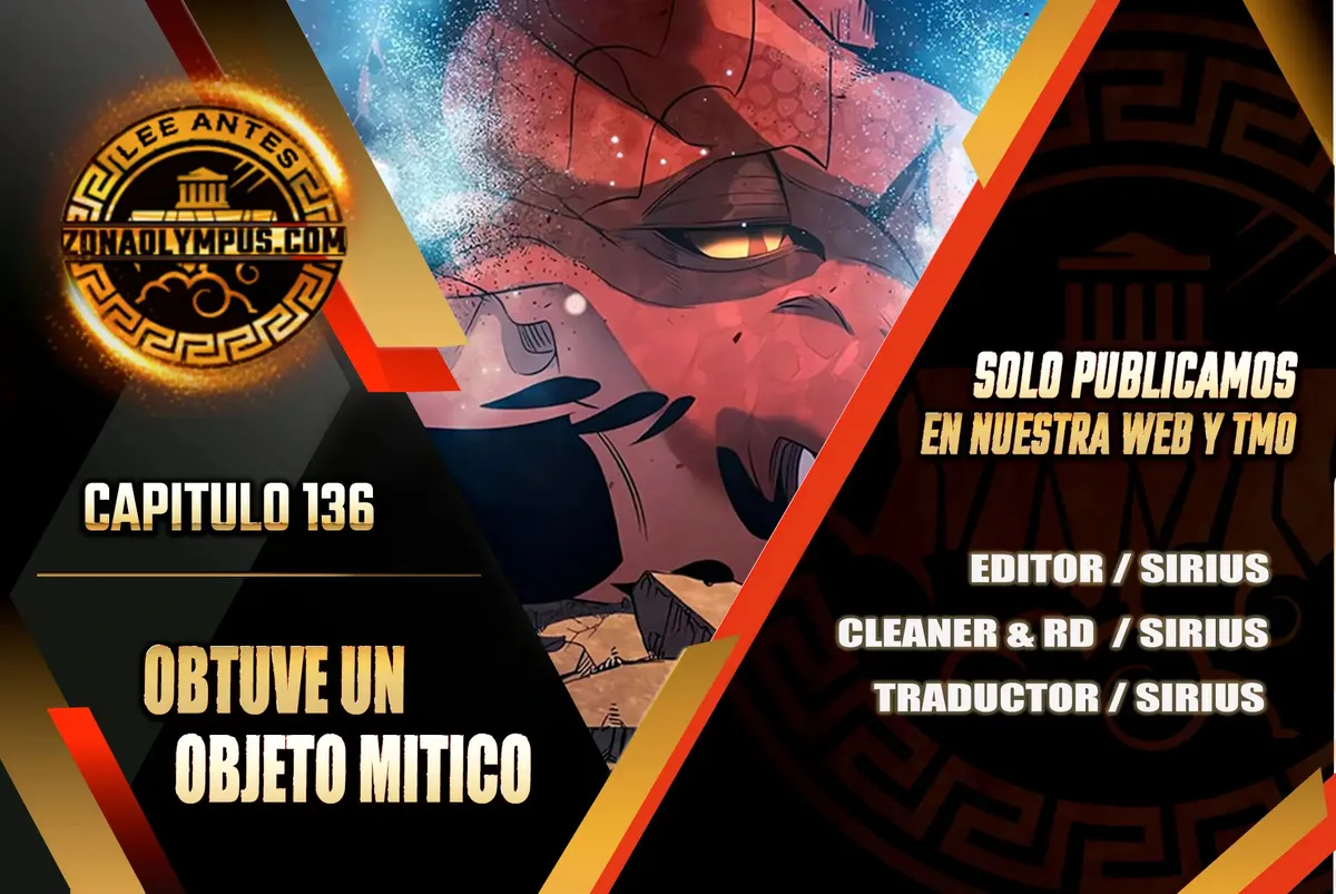 Obtuve un Objeto Mítico Capítulo 136 en Línea - página 1