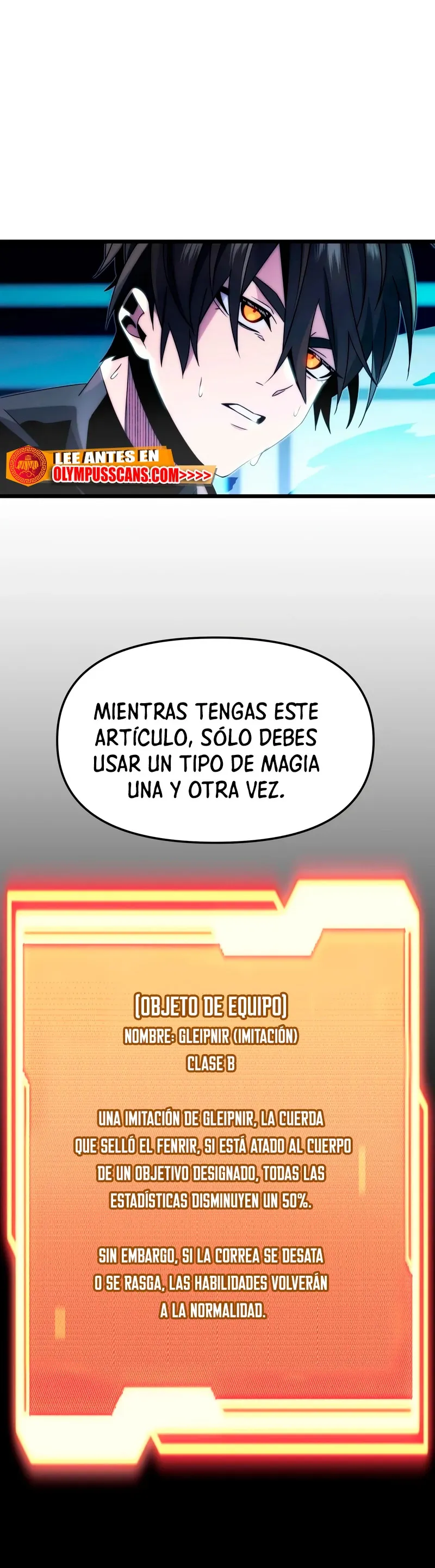 Obtuve un Objeto Mítico Capítulo 51 en Línea - página 8