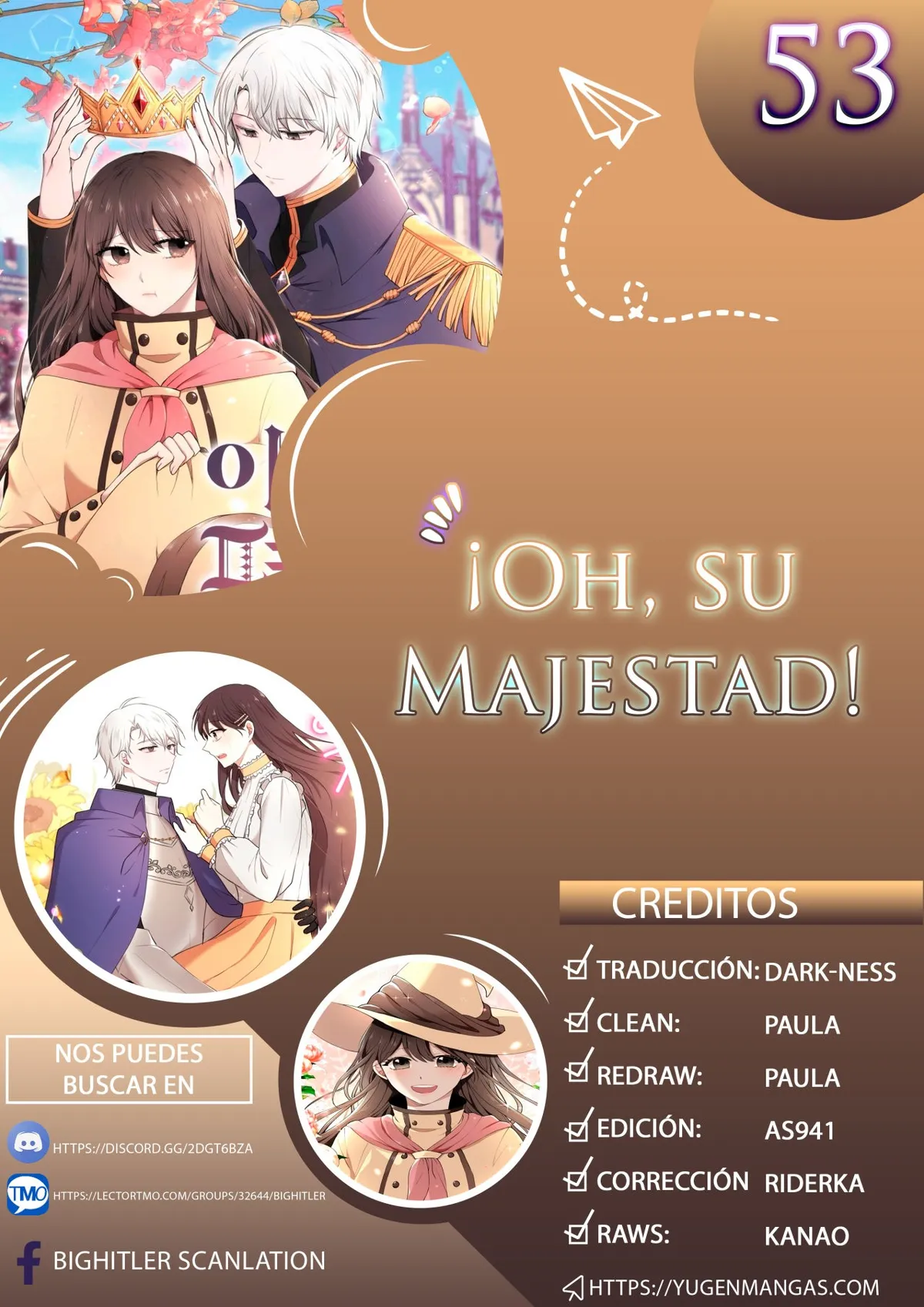 ¡Oh, su majestad! Capítulo 53 en Línea - página 1