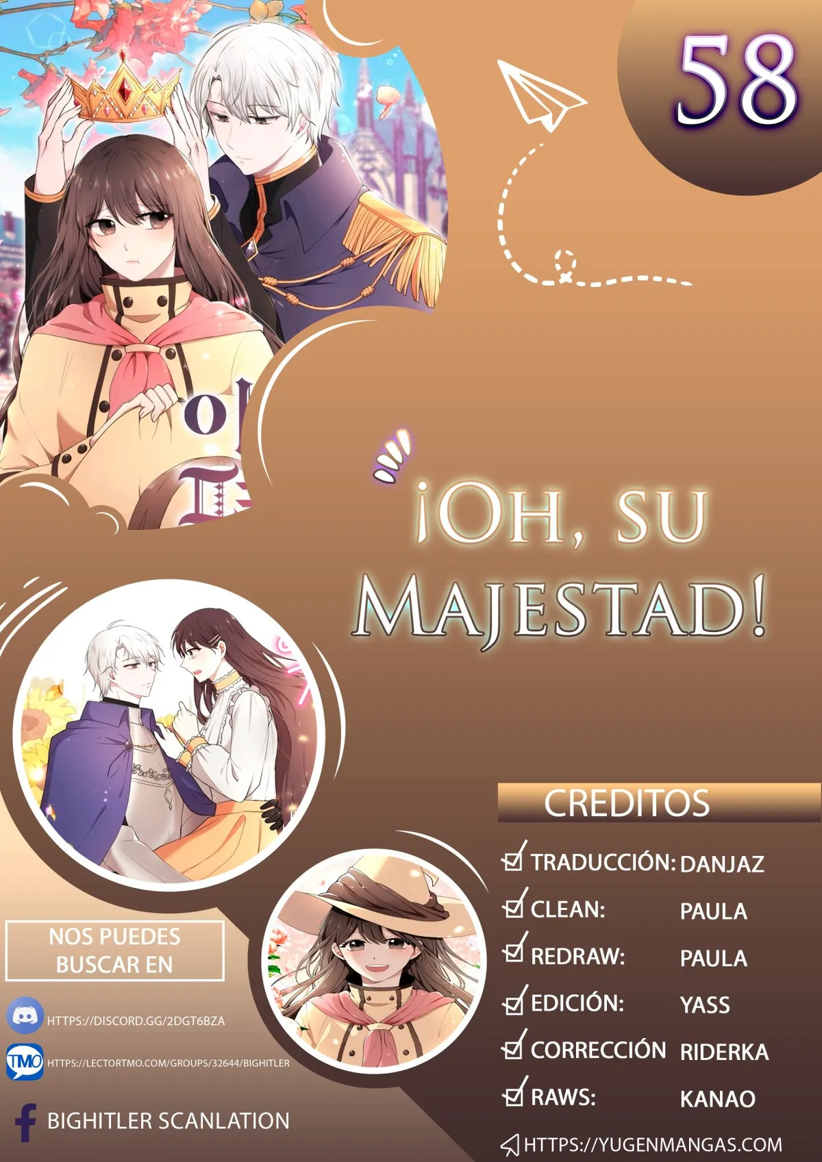 ¡Oh, su majestad! Capítulo 58 en Línea - página 1