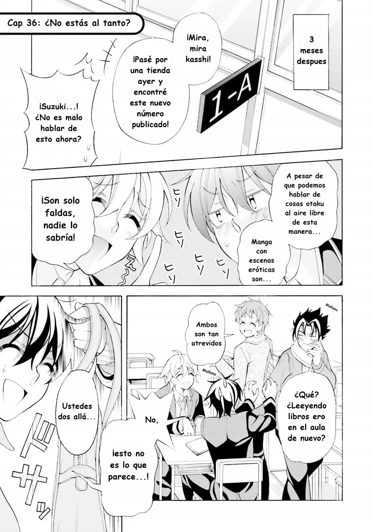 Omae o Otaku ni Shiteyaru kara, Ore o Riajuu ni Shitekure! Capítulo 36 en Línea - página 1