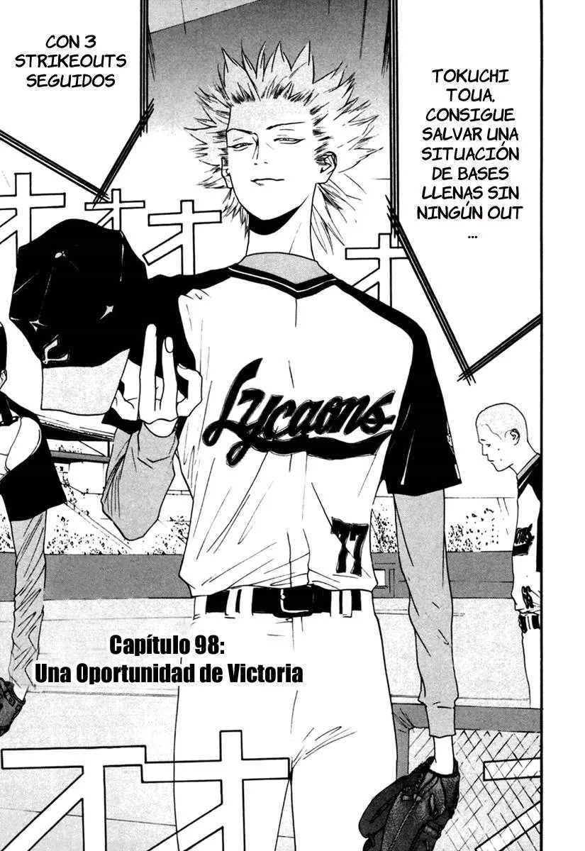 One Outs Capítulo 98 en Línea - página 1