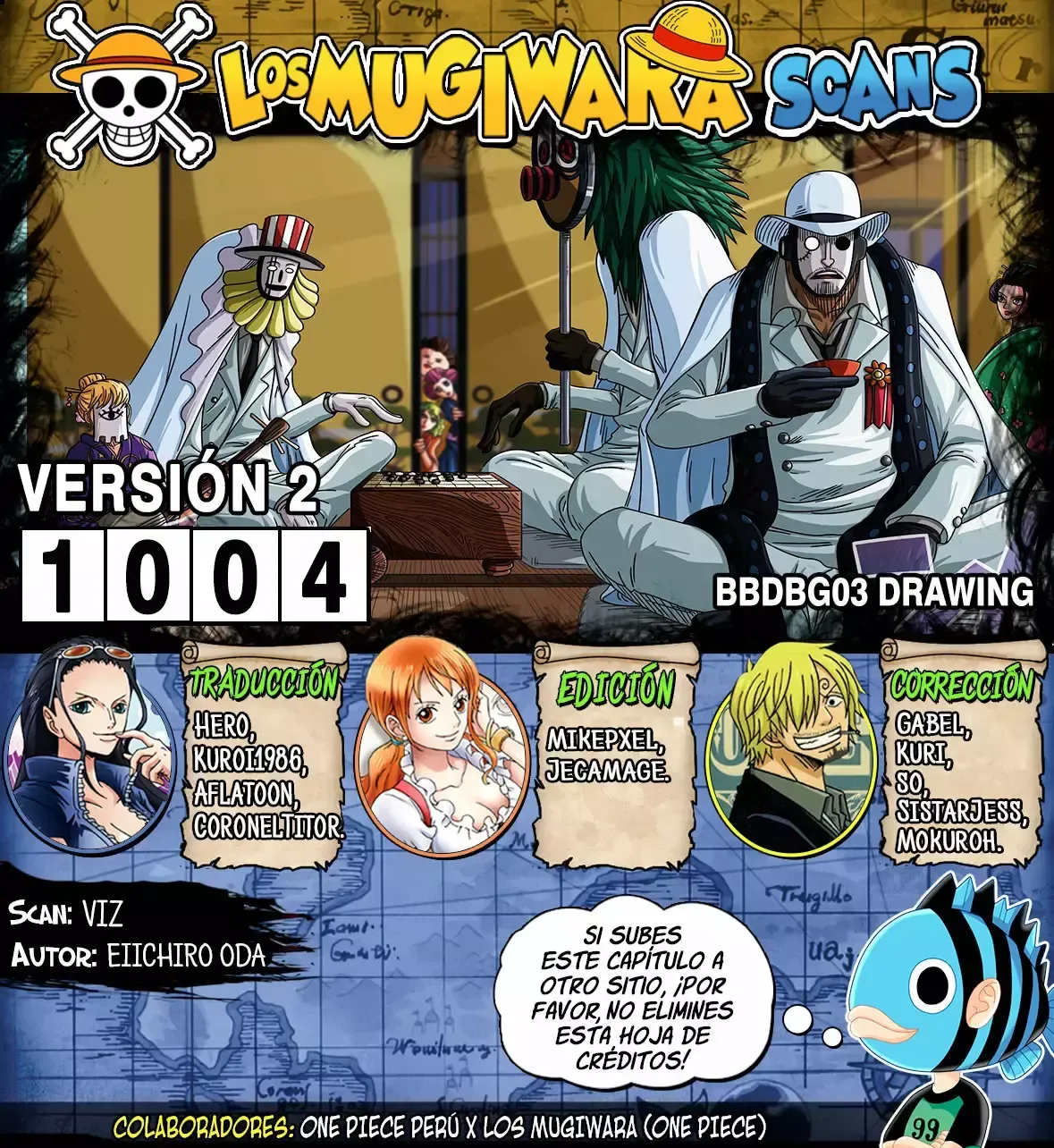 One Piece Capítulo 1004.5 en Línea - página 1