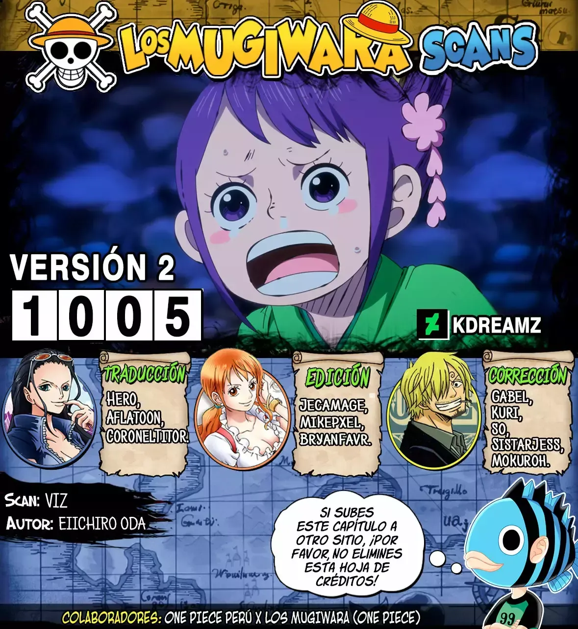 One Piece Capítulo 1005.5 en Línea - página 1