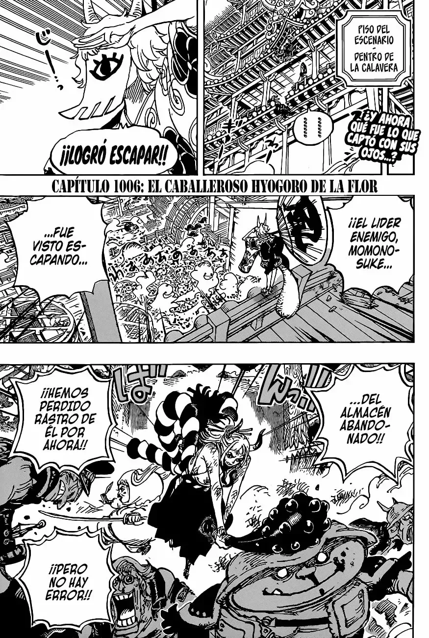 One Piece Capítulo 1006 en Línea - página 1