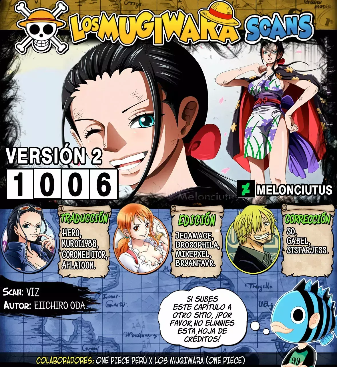 One Piece Capítulo 1006.5 en Línea - página 1