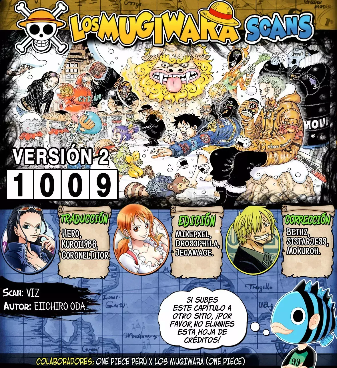 One Piece Capítulo 1009.5 en Línea - página 1
