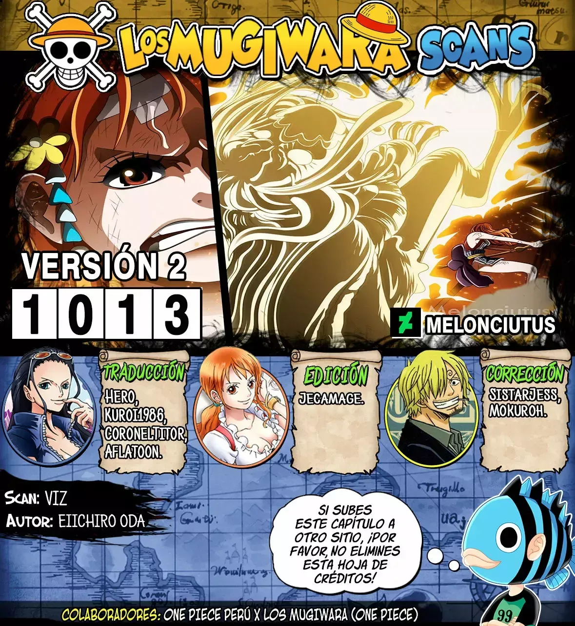 One Piece Capítulo 1013.5 en Línea - página 1