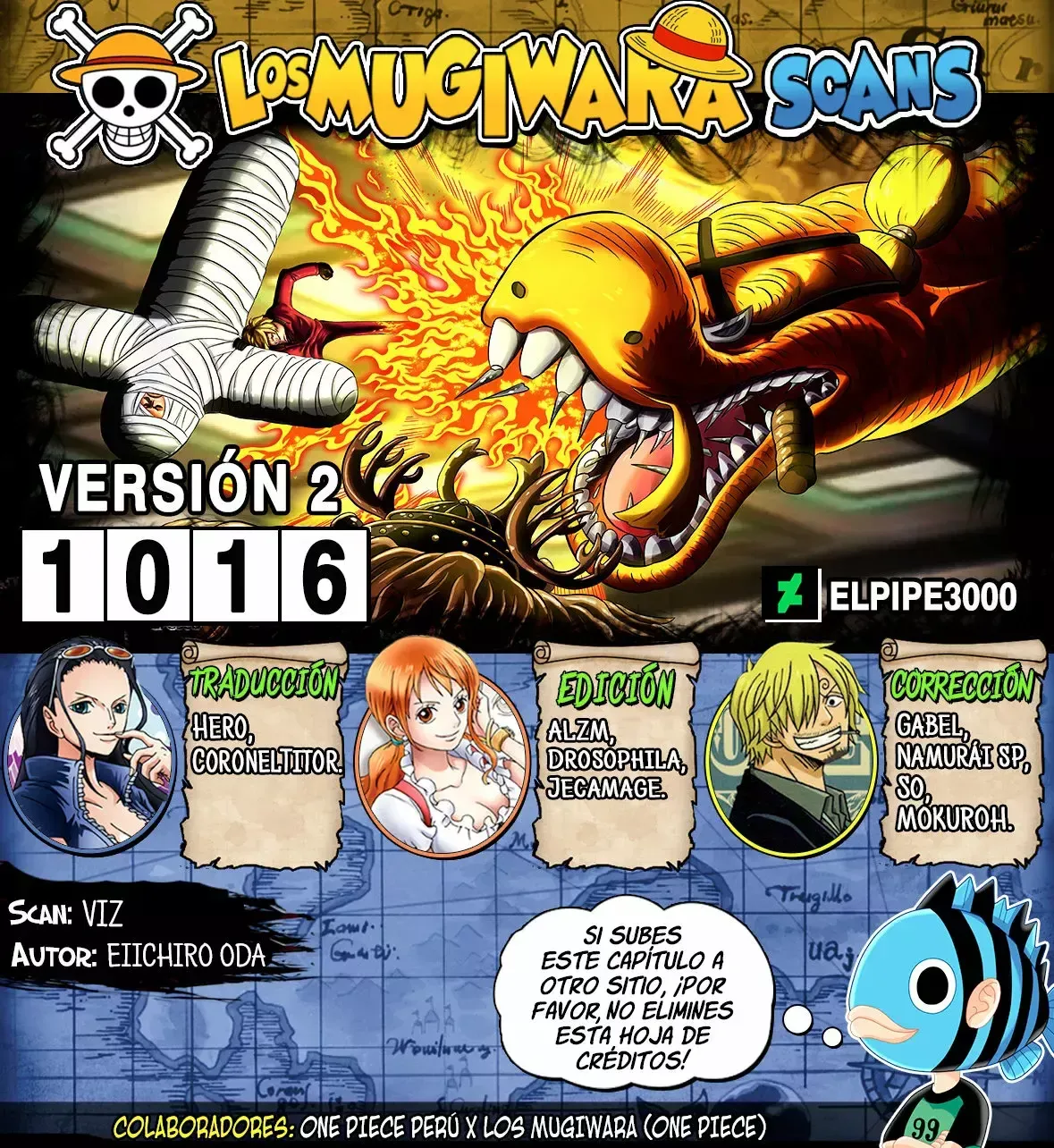 One Piece Capítulo 1016.5 en Línea - página 1