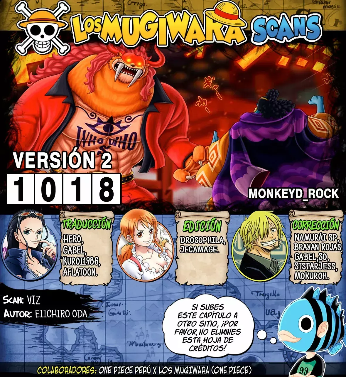 One Piece Capítulo 1018.5 en Línea - página 1