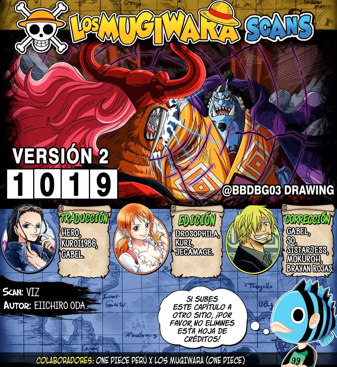 One Piece Capítulo 1019.5 en Línea - página 1
