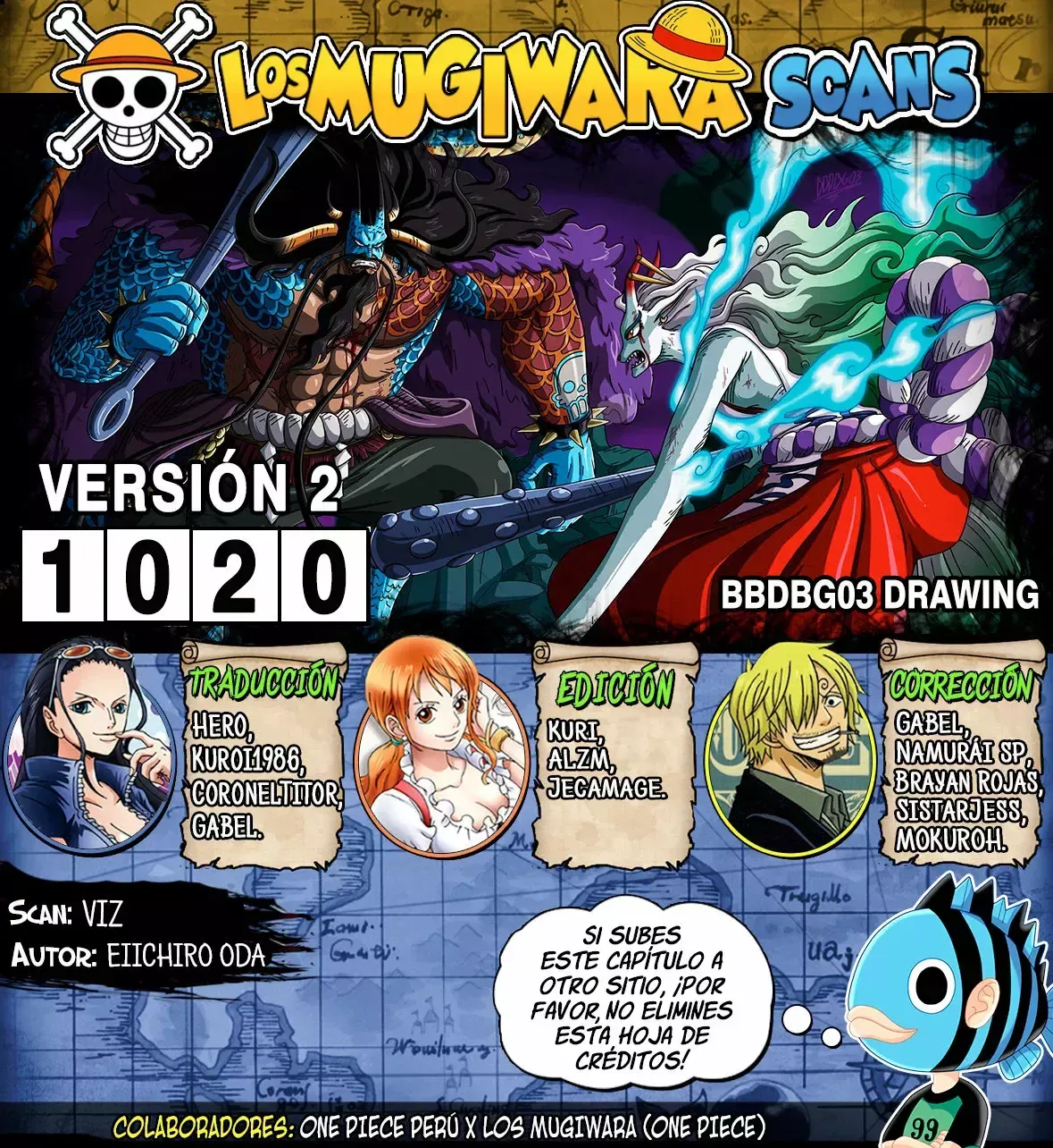 One Piece Capítulo 1020.5 en Línea - página 1