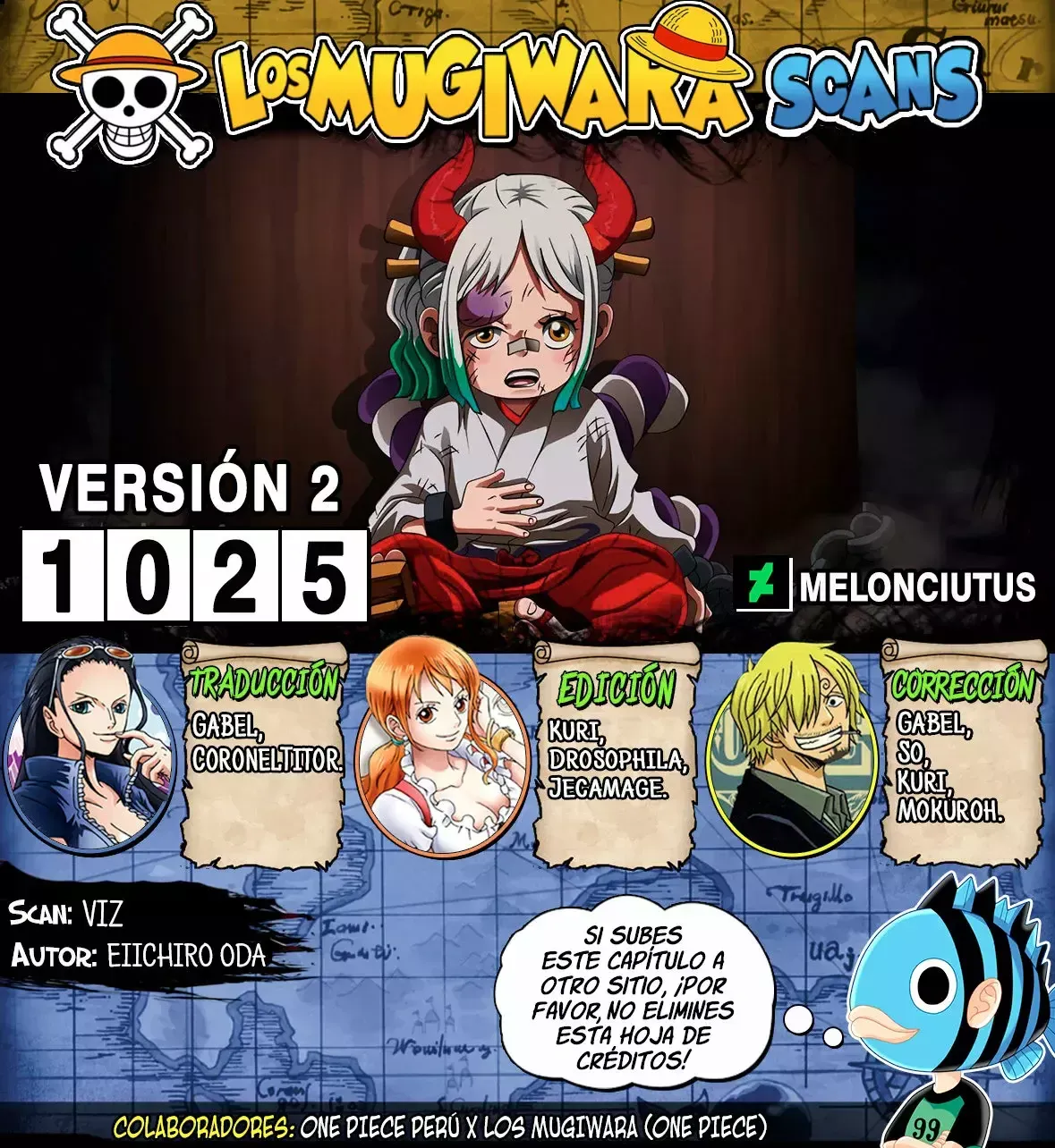 One Piece Capítulo 1025 en Línea - página 1