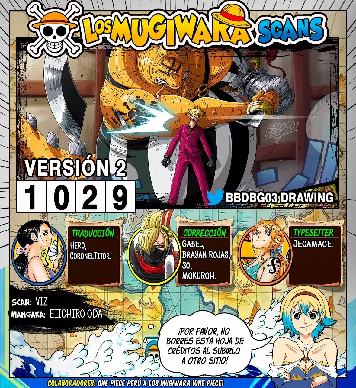 One Piece Capítulo 1029.5 en Línea - página 1
