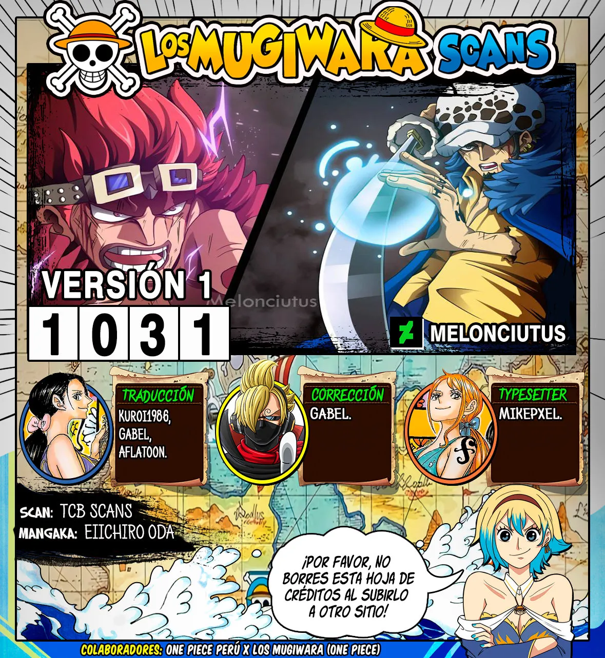 One Piece Capítulo 1031 en Línea - página 1