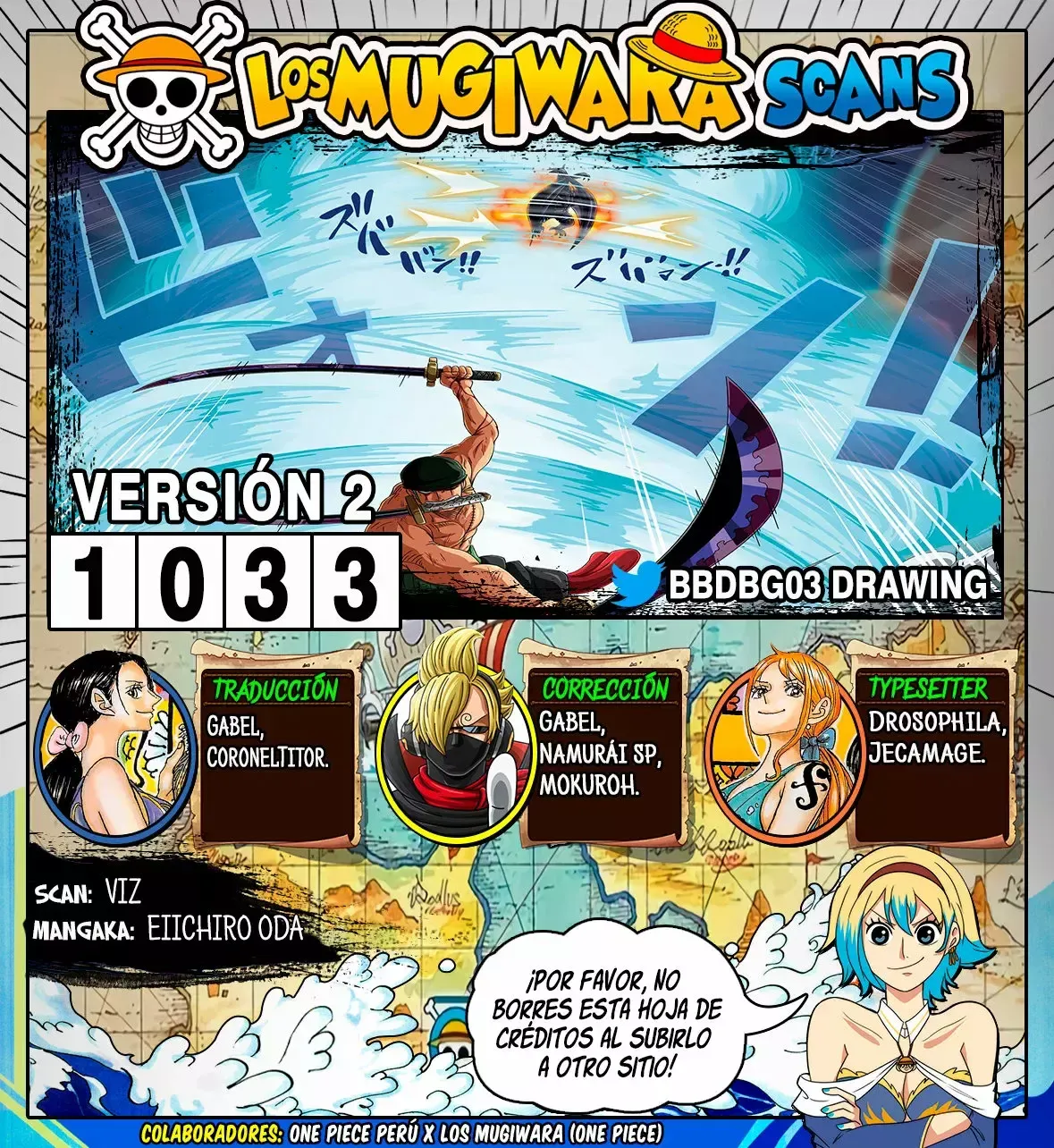 One Piece Capítulo 1033.5 en Línea - página 1