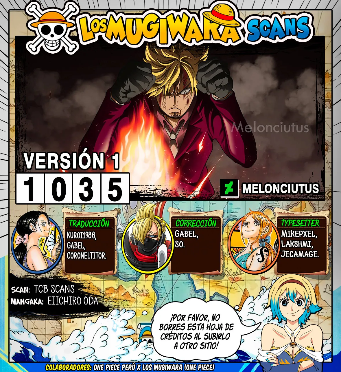 One Piece Capítulo 1035 en Línea - página 1