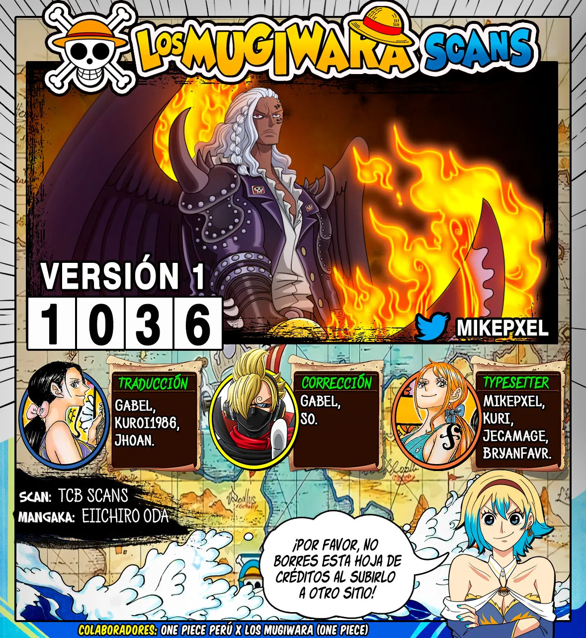 One Piece Capítulo 1036 en Línea - página 1